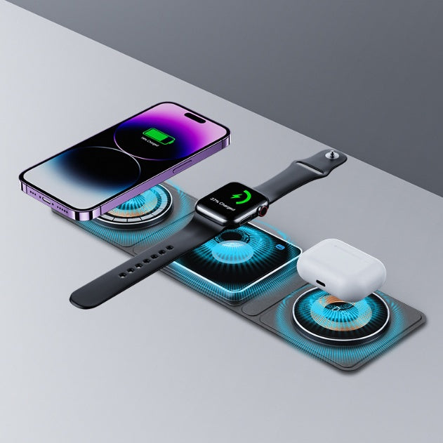 3 IN 1 Folding Wireless Charger