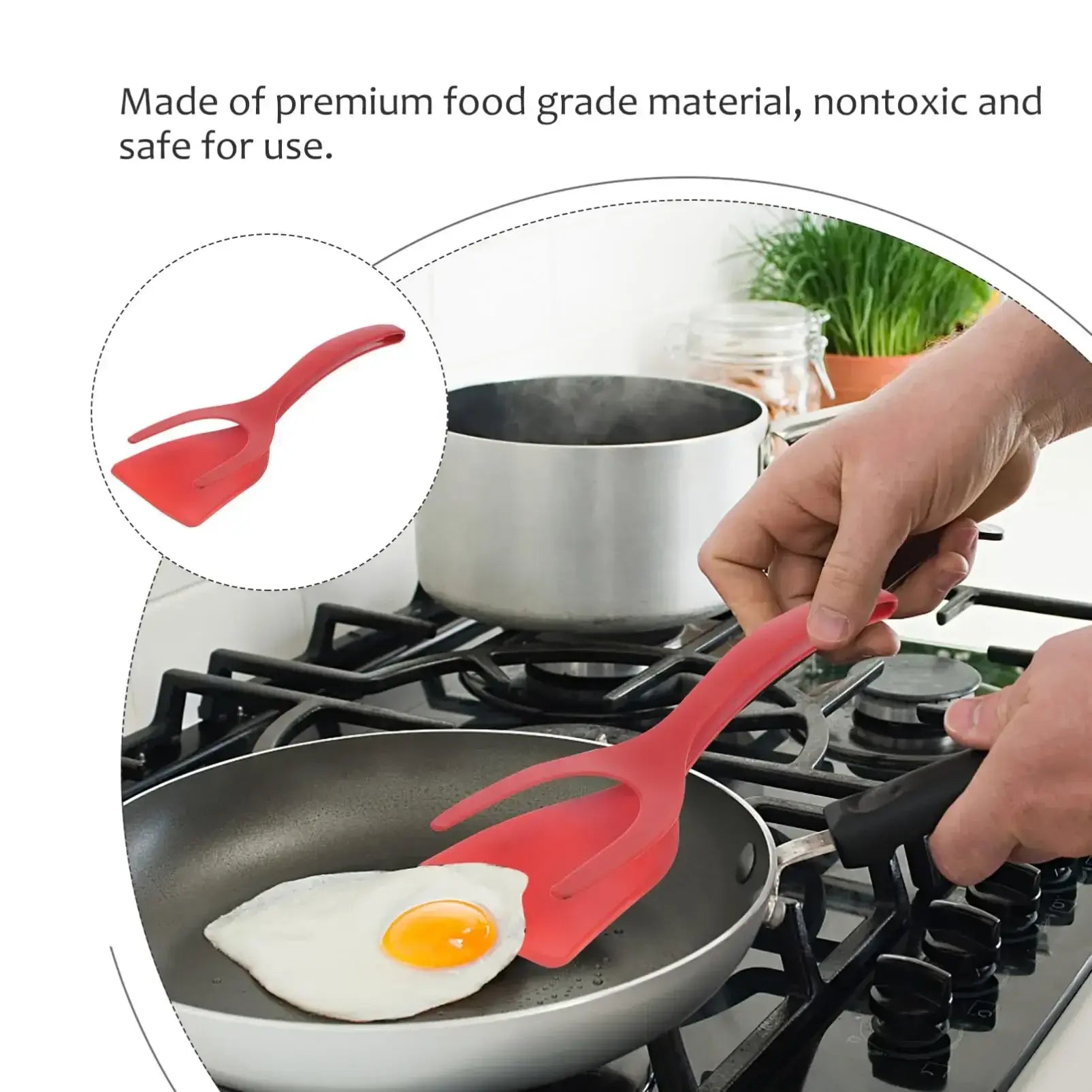 Tongs Spatula Clamp