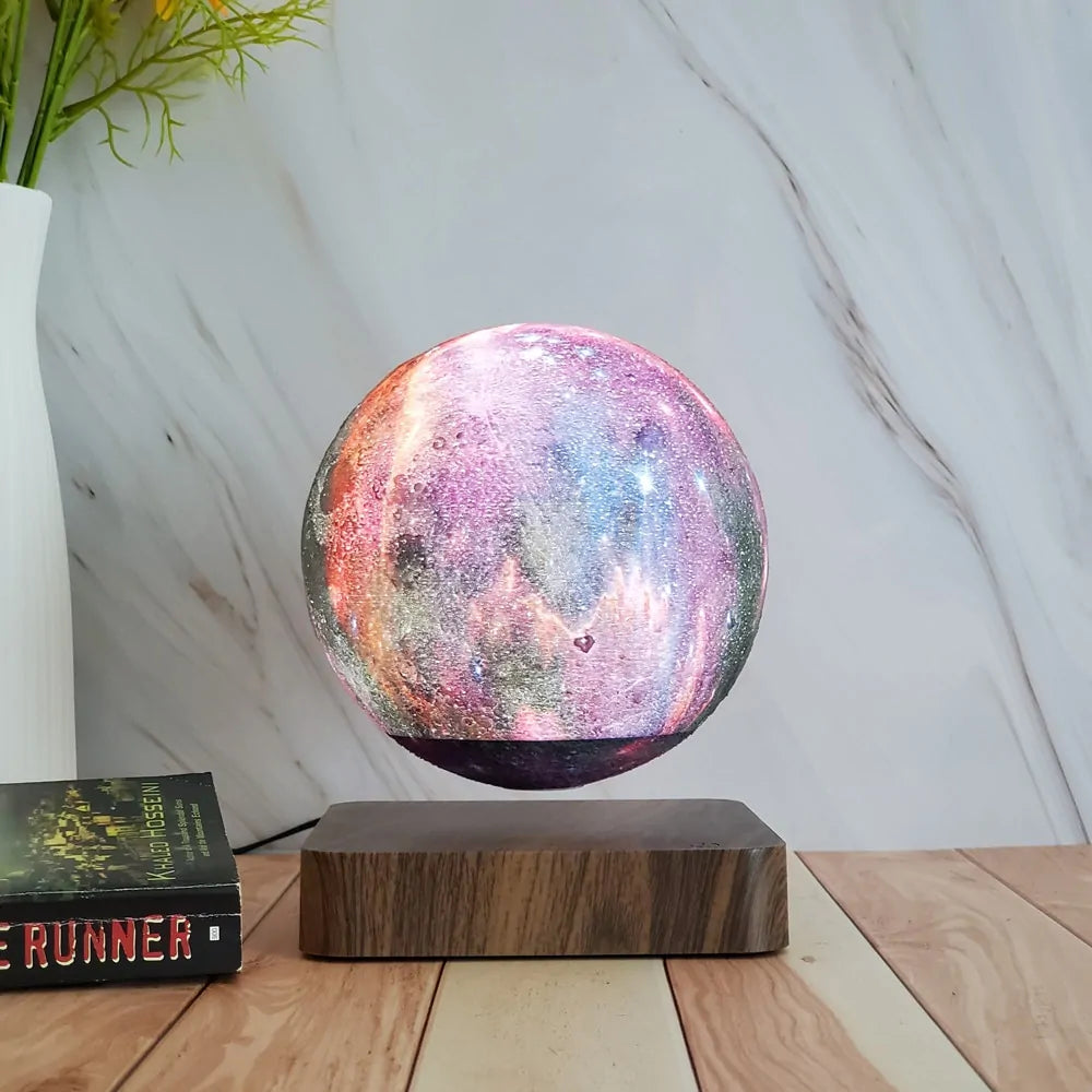 Levitating Galaxy Moon